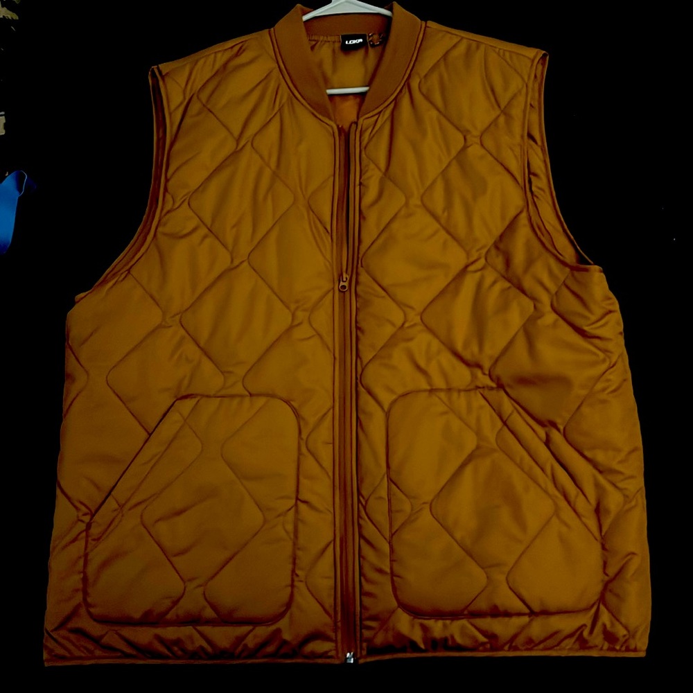 Brown Vest 2X, worn once.